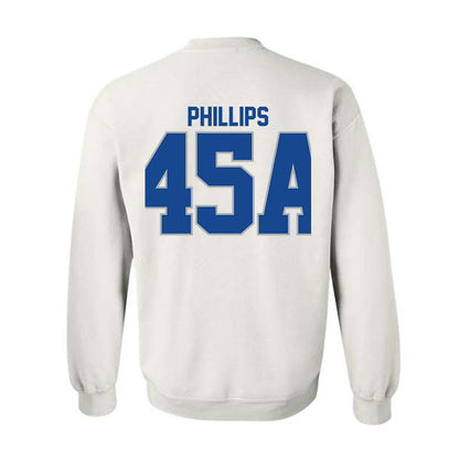 CNU - NCAA Football : Thomas Phillips - Classic Shersey Crewneck Sweatshirt-1