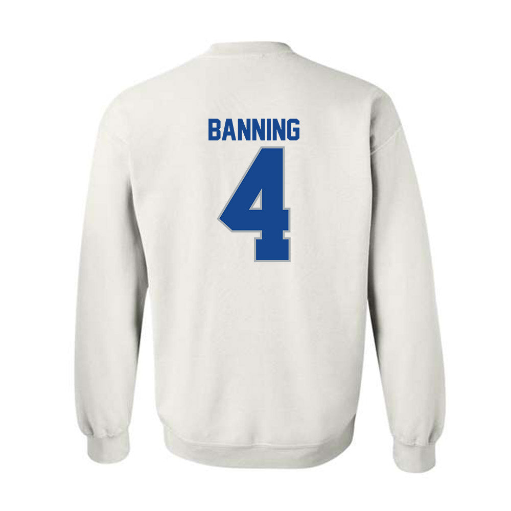 CNU - NCAA Football : Bryce Banning - Classic Shersey Crewneck Sweatshirt-1