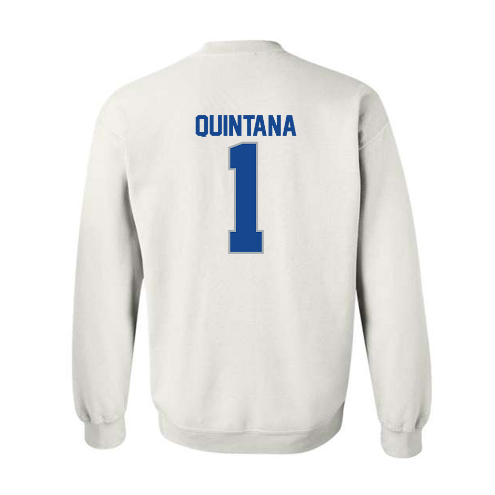 CNU - NCAA Men's Lacrosse : Sebastian Quintana - Classic Shersey Crewneck Sweatshirt-1