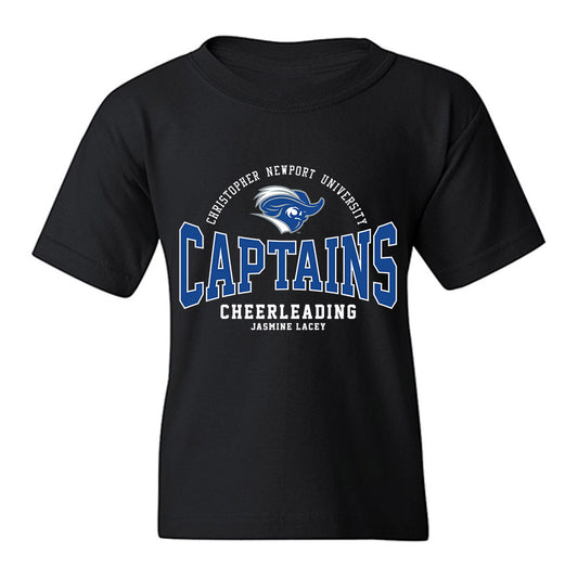 CNU - NCAA Cheerleading : Jasmine Lacey - Classic Fashion Shersey Youth T-Shirt-0