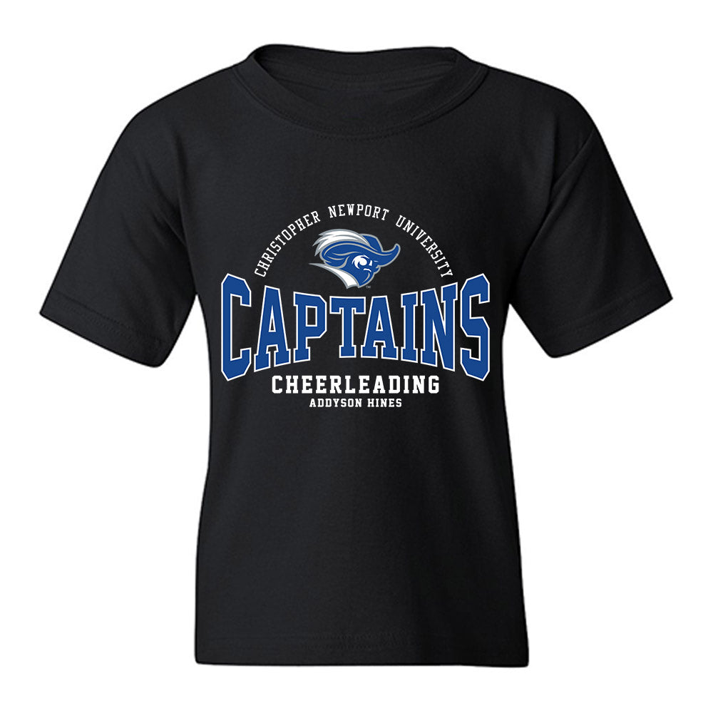 CNU - NCAA Cheerleading : Addyson Hines - Classic Fashion Shersey Youth T-Shirt-0