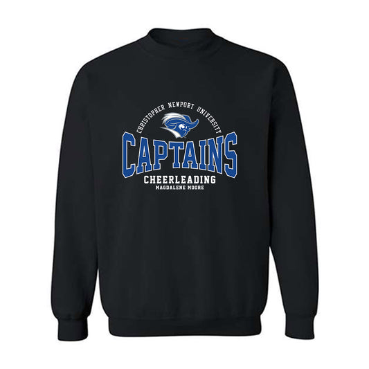 CNU - NCAA Cheerleading : Magdalene Moore - Classic Fashion Shersey Crewneck Sweatshirt-0