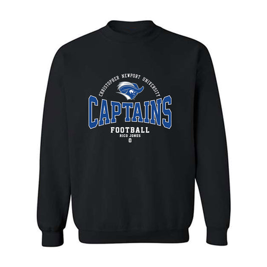 CNU - NCAA Football : Rico Jones - Classic Fashion Shersey Crewneck Sweatshirt-0