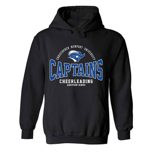 CNU - NCAA Cheerleading : Addyson Hines - Classic Fashion Shersey Hooded Sweatshirt-0