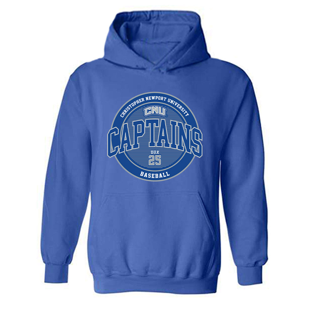 CNU - NCAA Baseball : Marcus Dux - Classic Fashion Shersey Hooded Sweatshirt