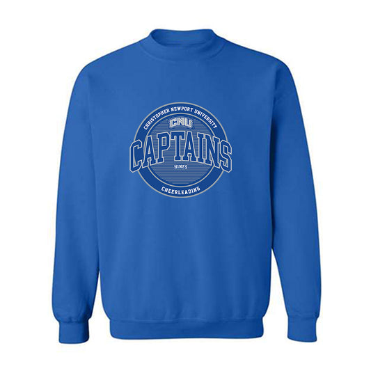 CNU - NCAA Cheerleading : Addyson Hines - Classic Fashion Shersey Crewneck Sweatshirt-0