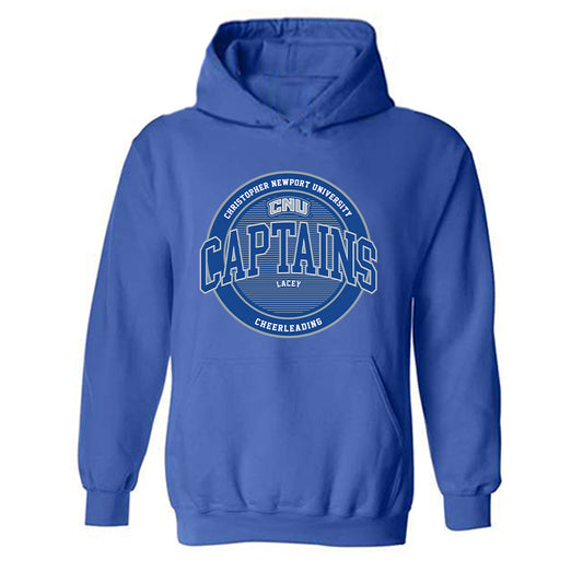 CNU - NCAA Cheerleading : Jasmine Lacey - Classic Fashion Shersey Hooded Sweatshirt-0