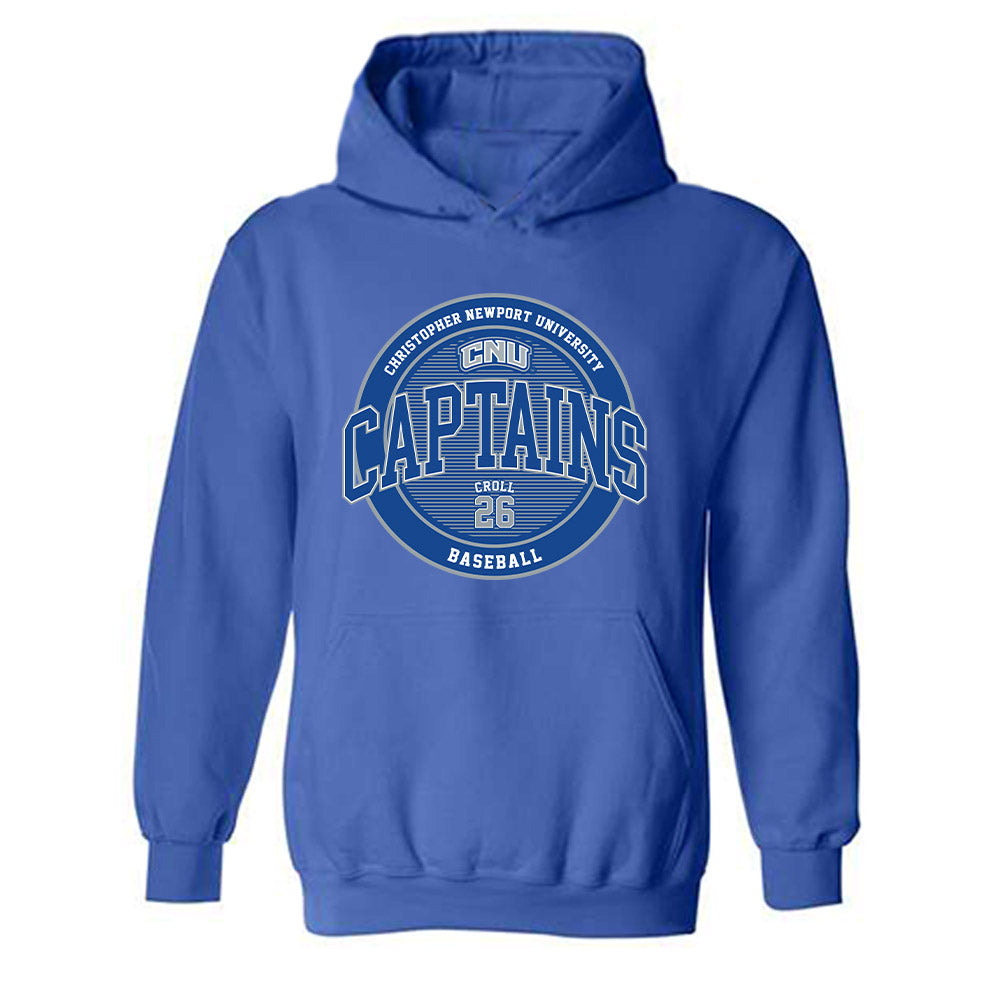 CNU - NCAA Baseball : Gus Croll - Classic Fashion Shersey Hooded Sweatshirt-0