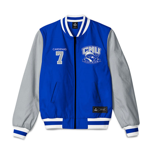 CNU - NCAA Football : Noah Cardenas - Bomber Jacket-0