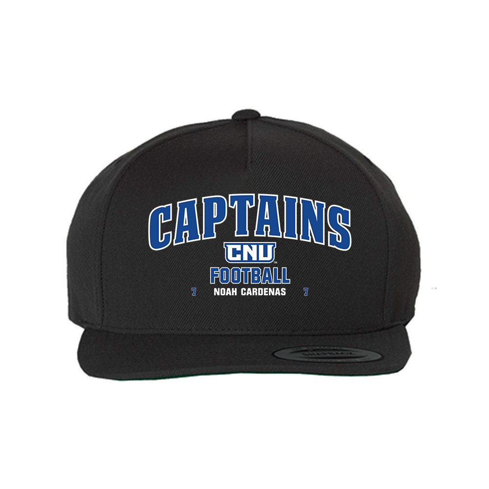 CNU - NCAA Football : Noah Cardenas - Snapback Hat-0
