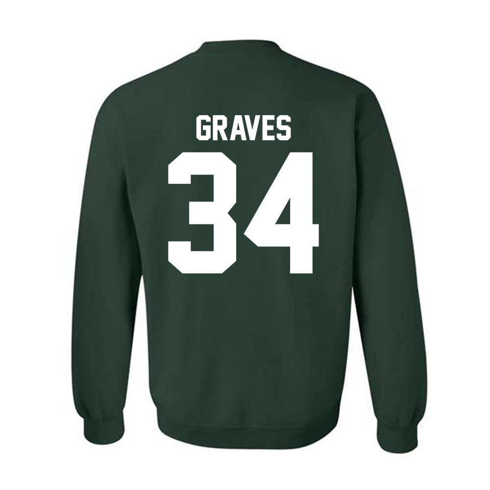 Cleveland State - NCAA Men's Lacrosse : Drew Graves - Classic Shersey Crewneck Sweatshirt-1