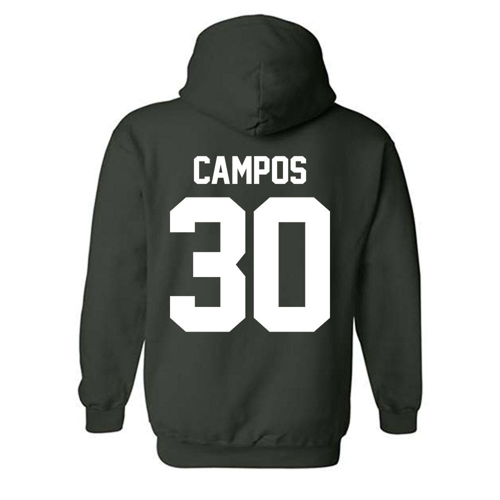 Cleveland State - NCAA Men's Soccer : Miguel Campos - Classic Shersey Hooded Sweatshirt-1
