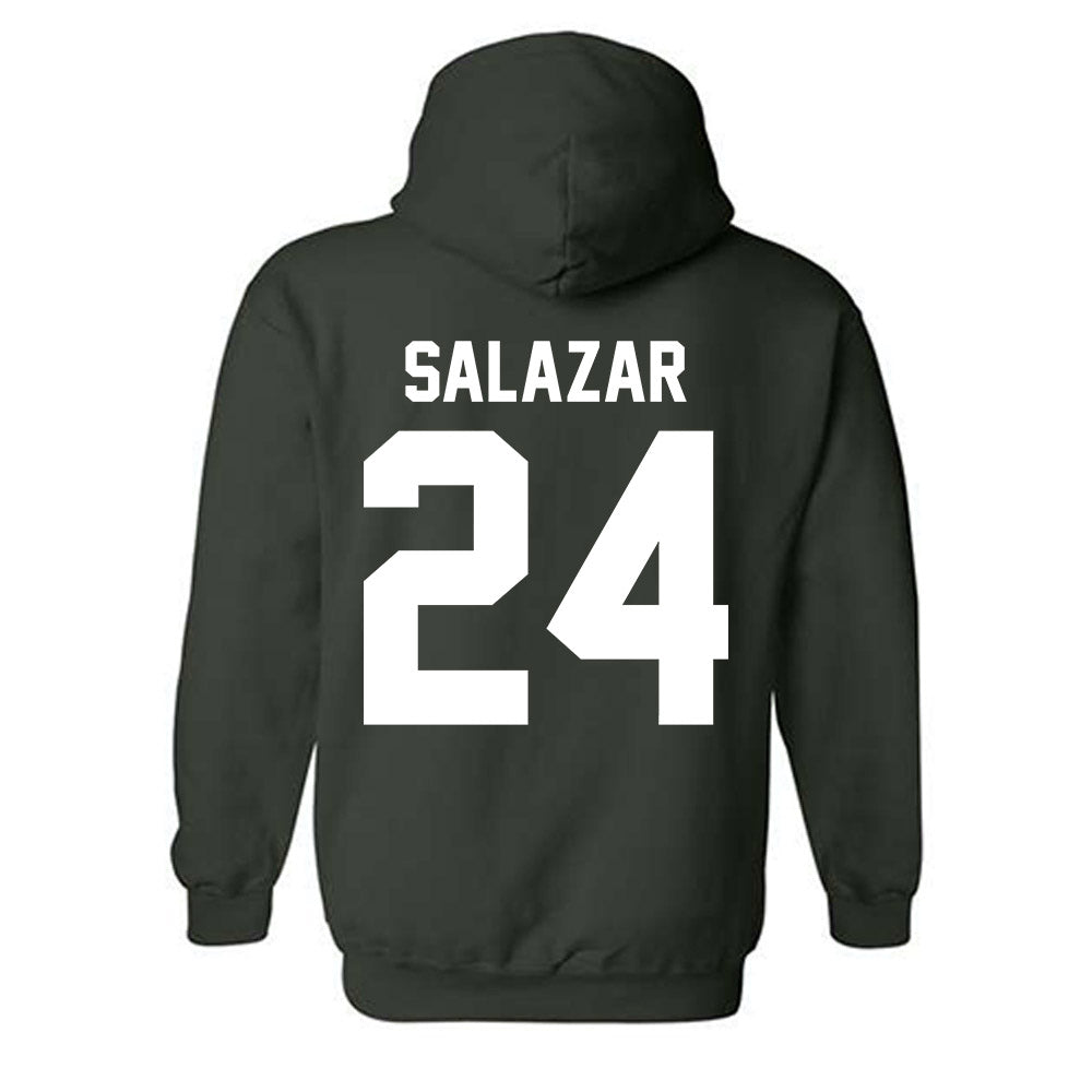 Cleveland State - NCAA Women's Volleyball : Allison Salazar - Classic Shersey Hooded Sweatshirt-1