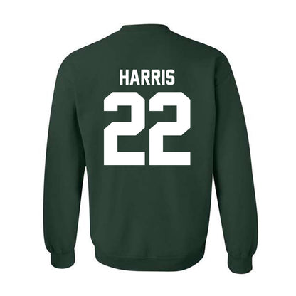 Cleveland State - NCAA Men's Basketball : Josiah Harris - Classic Shersey Crewneck Sweatshirt-1