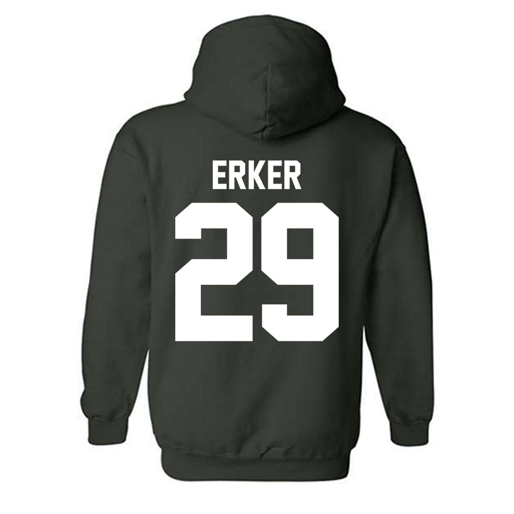 Cleveland State - NCAA Men's Lacrosse : Ethan Erker - Classic Shersey Hooded Sweatshirt-1