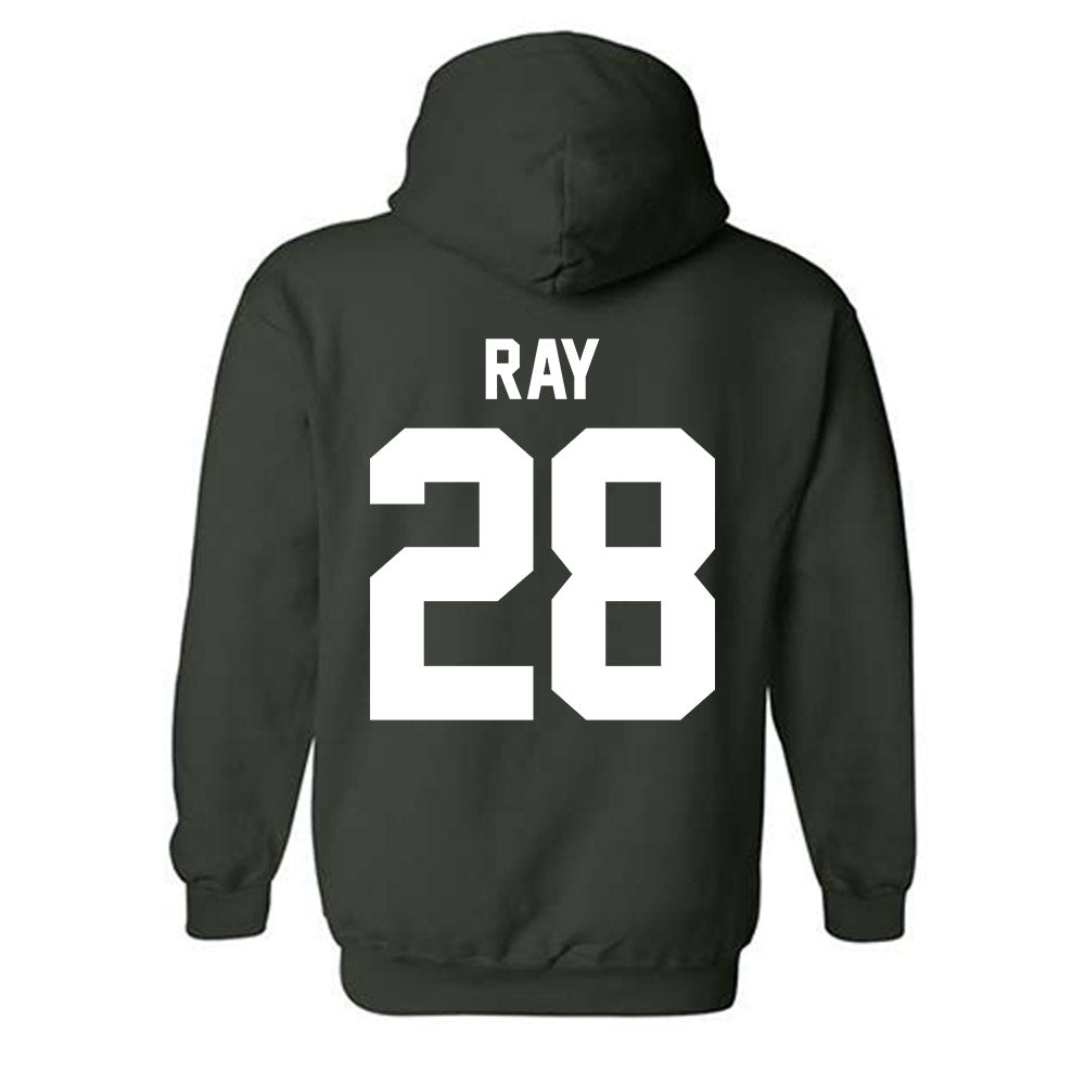 Cleveland State - NCAA Men's Lacrosse : Luke Ray - Classic Shersey Hooded Sweatshirt-1