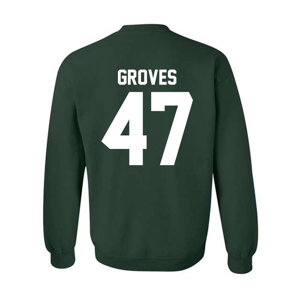 Cleveland State - NCAA Men's Lacrosse : Mattix Groves - Classic Shersey Crewneck Sweatshirt-1