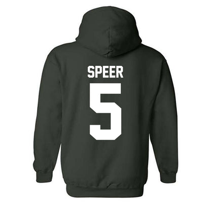 Cleveland State - NCAA Men's Lacrosse : Layton Speer - Classic Shersey Hooded Sweatshirt-1