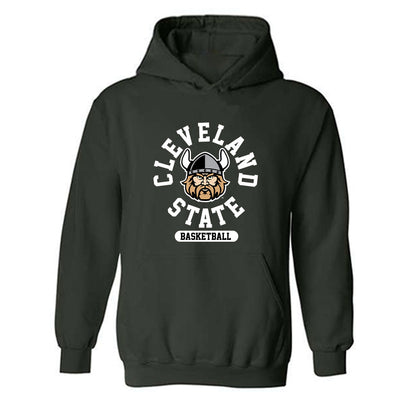 Cleveland State - NCAA Men's Basketball : Lucas Burton - Classic Shersey Hooded Sweatshirt-0