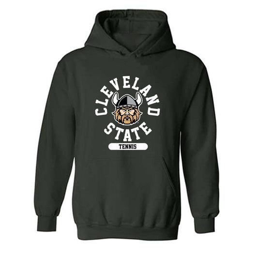 Cleveland State - NCAA Men's Tennis : Lincoln Battle - Classic Shersey Hooded Sweatshirt-0