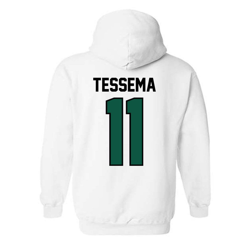 Cleveland State - NCAA Men's Basketball : Waqo Tessema - Classic Shersey Hooded Sweatshirt-1
