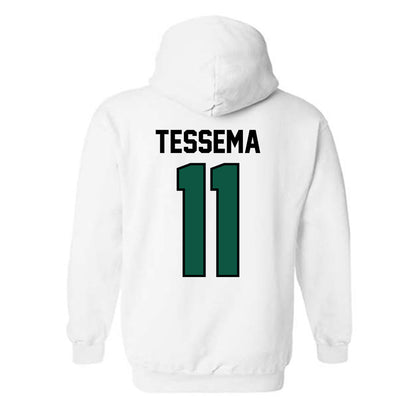 Cleveland State - NCAA Men's Basketball : Waqo Tessema - Classic Shersey Hooded Sweatshirt-1