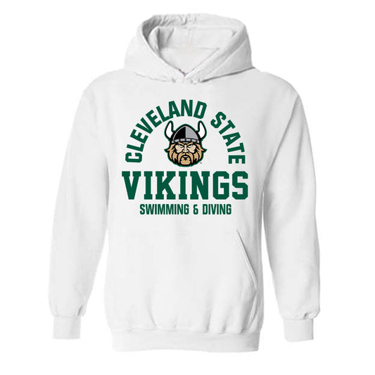 Cleveland State - NCAA Men's Swimming & Diving : Christian Jerome - Classic Shersey Hooded Sweatshirt-0