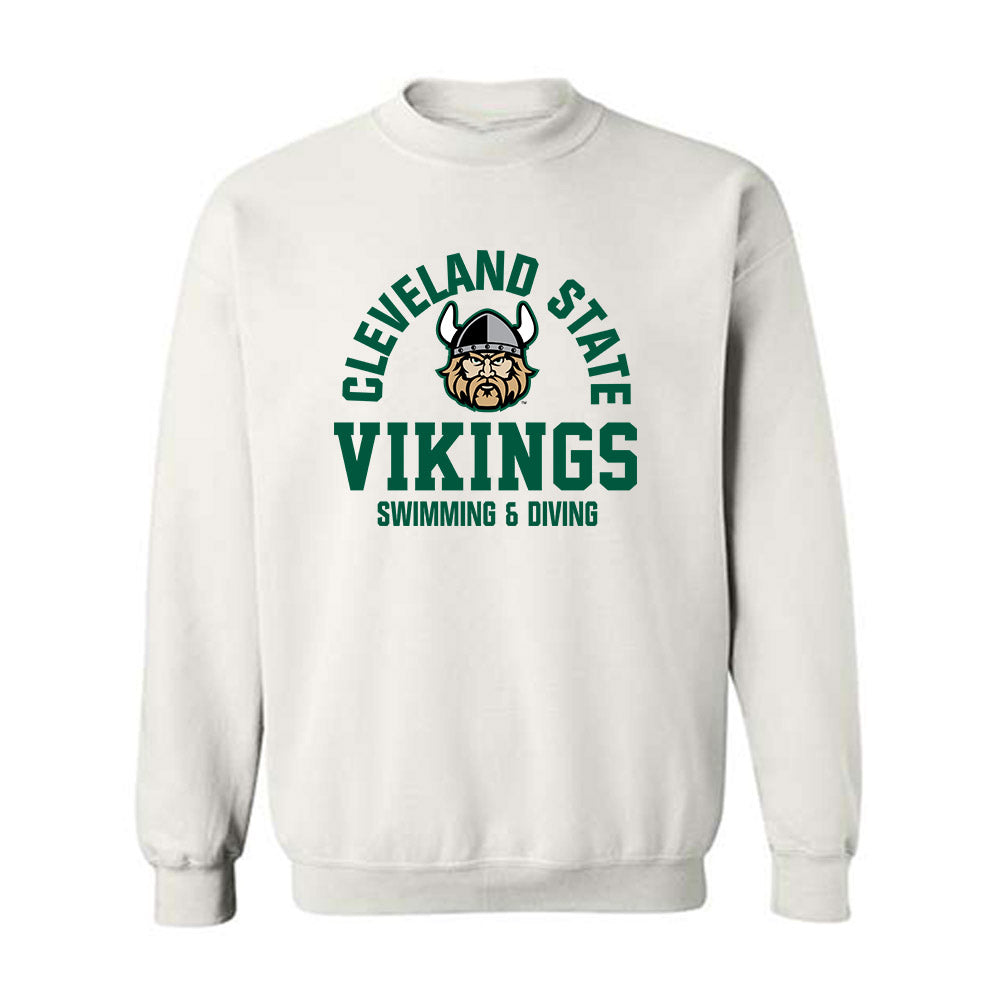 Cleveland State - NCAA Men's Swimming & Diving : Tanner Beck - Classic Shersey Crewneck Sweatshirt-0