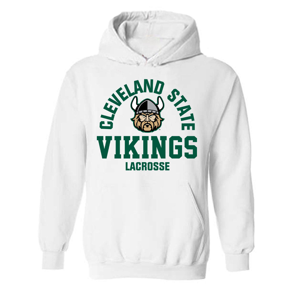 Cleveland State - NCAA Men's Lacrosse : Xander Johnson - Classic Shersey Hooded Sweatshirt-0