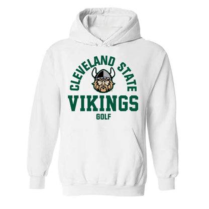 Cleveland State - NCAA Men's Golf : Brody Simms - Classic Shersey Hooded Sweatshirt-0