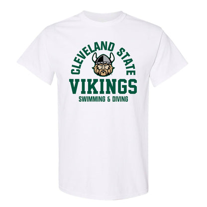Cleveland State - NCAA Men's Swimming & Diving : Tanner Beck - Classic Shersey T-Shirt-0