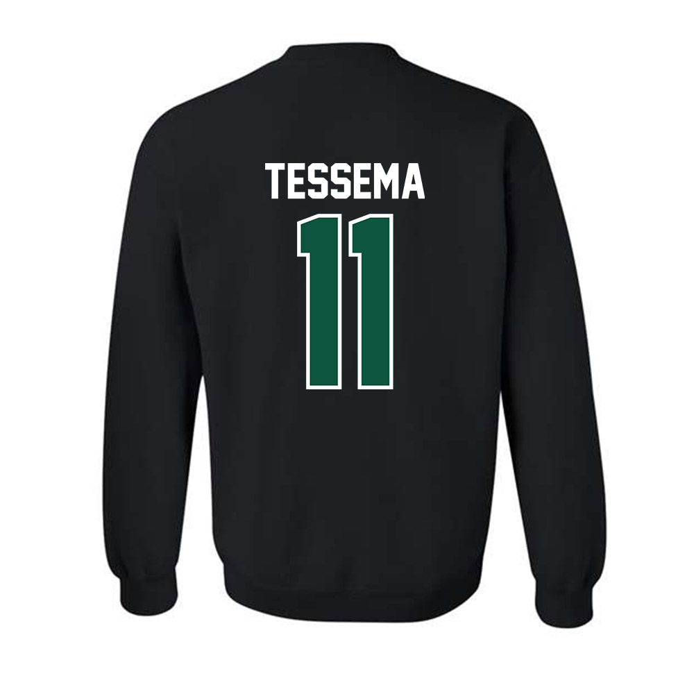 Cleveland State - NCAA Men's Basketball : Waqo Tessema - Classic Shersey Crewneck Sweatshirt-1