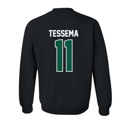 Cleveland State - NCAA Men's Basketball : Waqo Tessema - Classic Shersey Crewneck Sweatshirt-1
