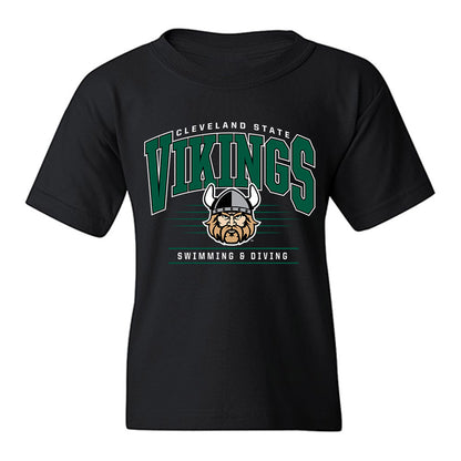 Cleveland State - NCAA Men's Swimming & Diving : Vittorio Cappabianca - Classic Shersey Youth T-Shirt-0