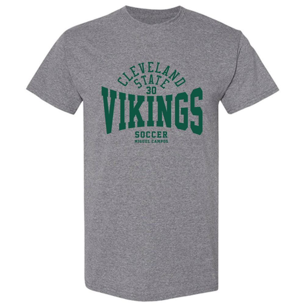 Cleveland State - NCAA Men's Soccer : Miguel Campos - Classic Fashion Shersey T-Shirt-0