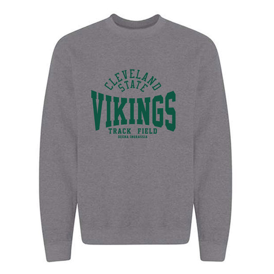 Cleveland State - NCAA Women's Track & Field : Deena Ingrassia - Classic Fashion Shersey Crewneck Sweatshirt-0