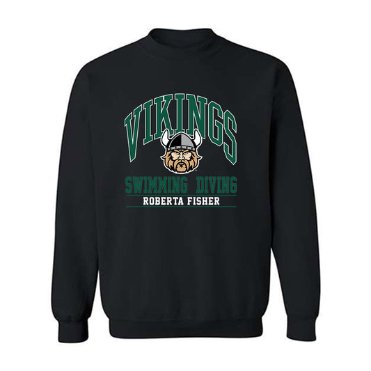 Cleveland State - NCAA Women's Swimming & Diving : Roberta Fisher - Classic Fashion Shersey Crewneck Sweatshirt-0