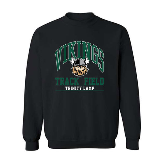 Cleveland State - NCAA Women's Track & Field : Trinity Lamp - Classic Fashion Shersey Crewneck Sweatshirt-0