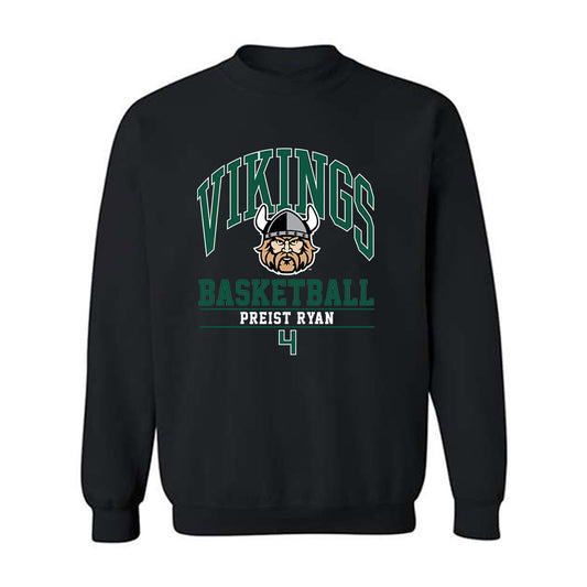 Cleveland State - NCAA Men's Basketball : Preist Ryan - Classic Fashion Shersey Crewneck Sweatshirt-0