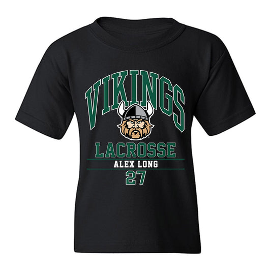 Cleveland State - NCAA Men's Lacrosse : Alex Long - Classic Fashion Shersey Youth T-Shirt-0