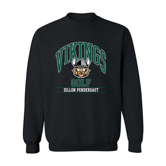 Cleveland State - NCAA Men's Golf : Dillon Pendergast - Classic Fashion Shersey Crewneck Sweatshirt-0