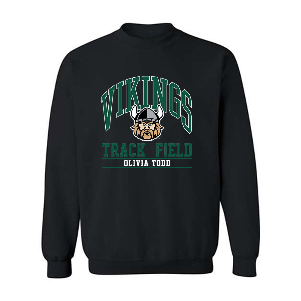 Cleveland State - NCAA Women's Track & Field : Olivia Todd - Classic Fashion Shersey Crewneck Sweatshirt-0