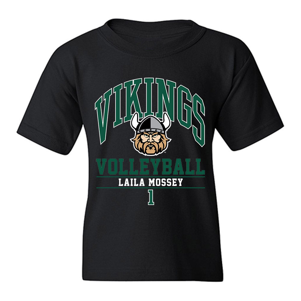 Cleveland State - NCAA Women's Volleyball : Laila Mossey - Classic Fashion Shersey Youth T-Shirt-0