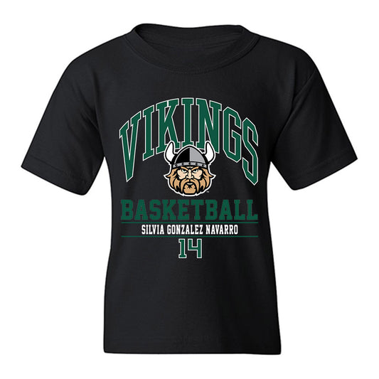 Cleveland State - NCAA Women's Basketball : Silvia Gonzalez Navarro - Classic Fashion Shersey Youth T-Shirt-0