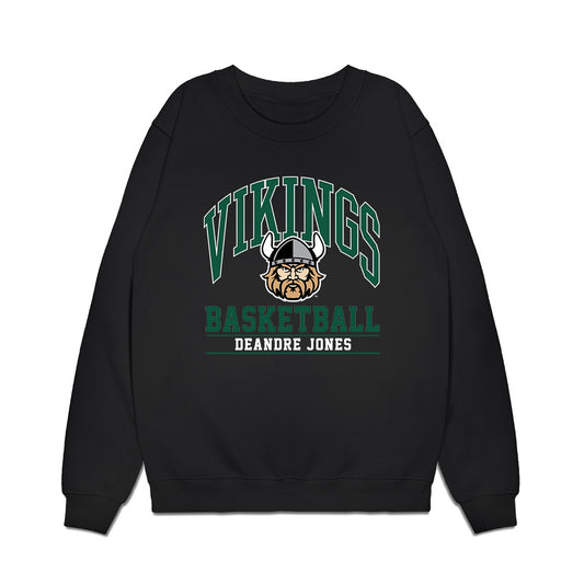 Cleveland State - NCAA Men's Basketball : Deandre Jones - Classic Fashion Shersey Crewneck Sweatshirt-0