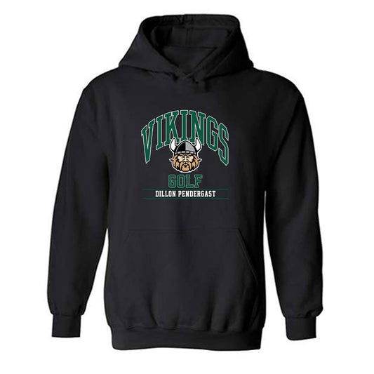 Cleveland State - NCAA Men's Golf : Dillon Pendergast - Classic Fashion Shersey Hooded Sweatshirt-0