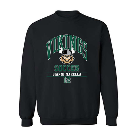 Cleveland State - NCAA Men's Soccer : Gianni Marella - Classic Fashion Shersey Crewneck Sweatshirt-0