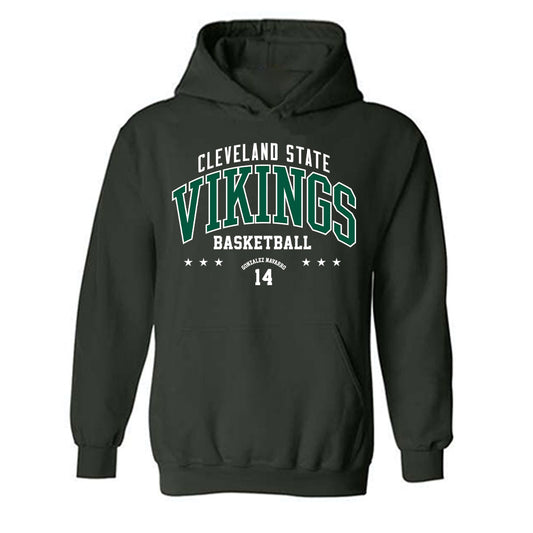 Cleveland State - NCAA Women's Basketball : Silvia Gonzalez Navarro - Classic Fashion Shersey Hooded Sweatshirt-0