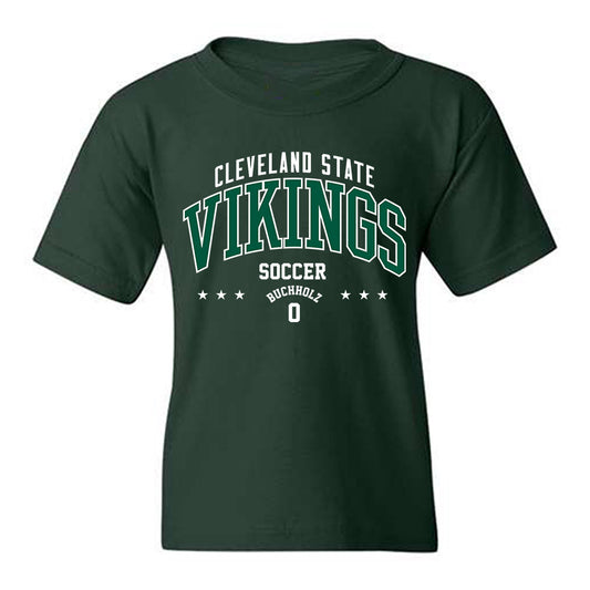 Cleveland State - NCAA Men's Soccer : Carter Buchholz - Classic Fashion Shersey Youth T-Shirt-0