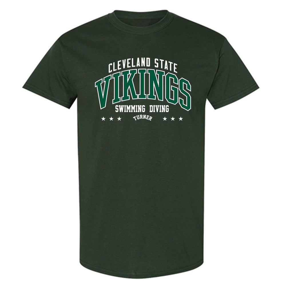 Cleveland State - NCAA Women's Swimming & Diving : Skyler Turner - Classic Fashion Shersey T-Shirt-0